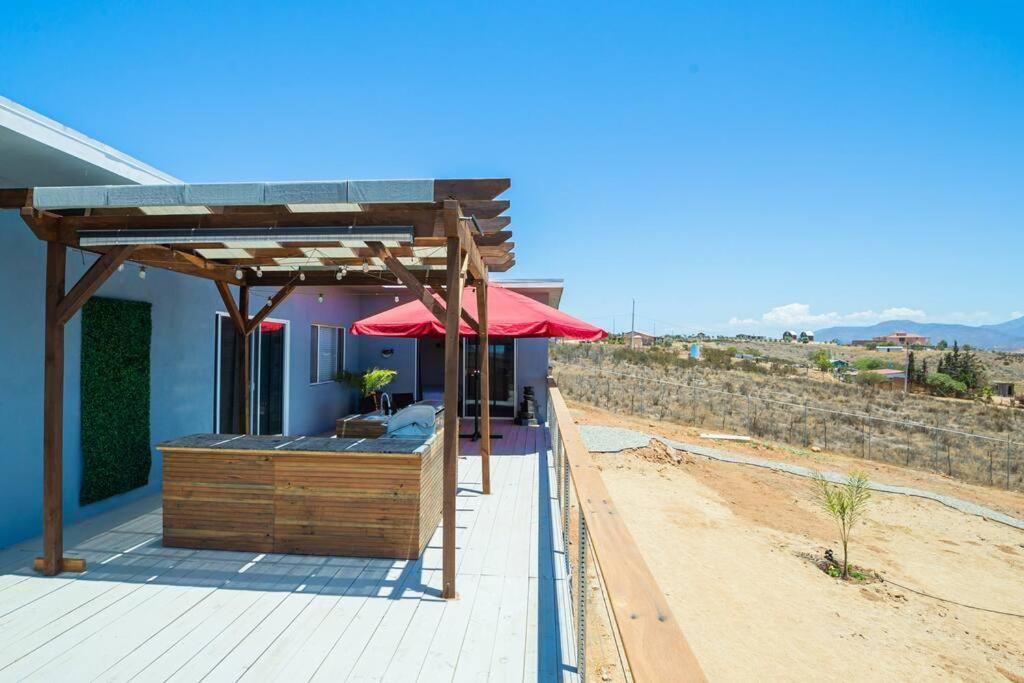 Casa Meraki Villa Valle de Guadalupe Eksteriør bilde